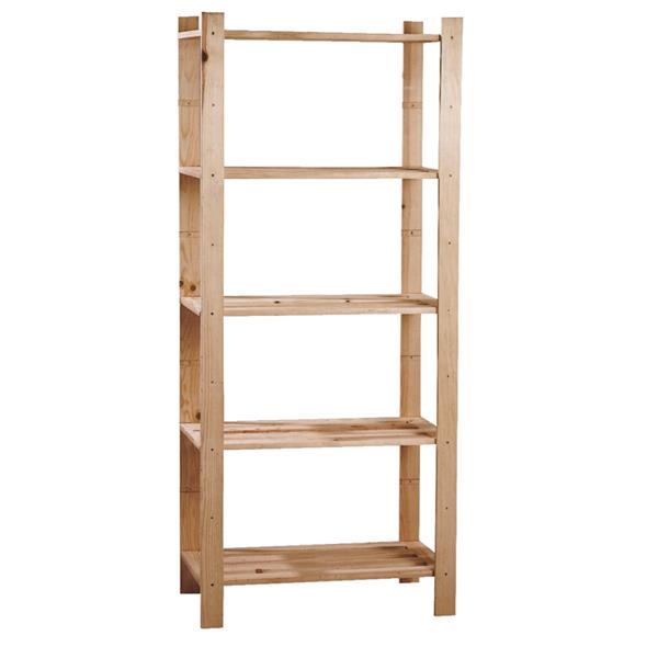 Estanter&iacute;as madera.